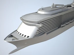 Quantum of the Seas vray 3D Model