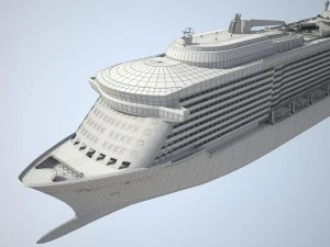 Quantum of the Seas vray 3D Model