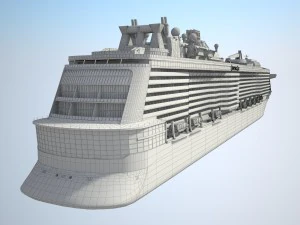 Quantum of the Seas vray 3D Model