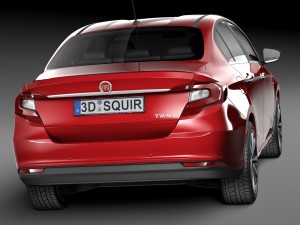 Fiat Tipo 2016 3D Model