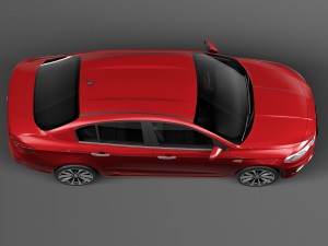 Fiat Tipo 2016 3D Model