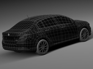Fiat Tipo 2016 3D Model