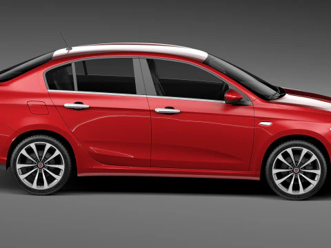Fiat Tipo 2016 3D Model