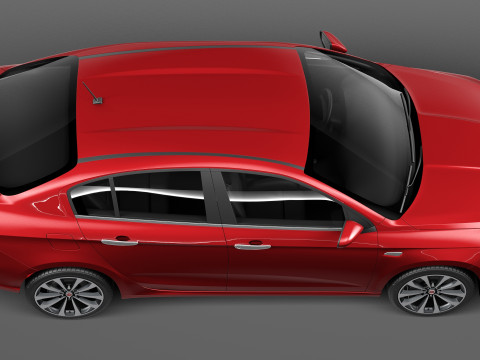 Fiat Tipo 2016 Modello 3D