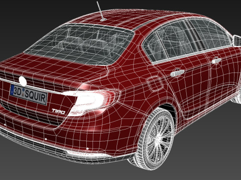 Fiat Tipo 2016 Modello 3D
