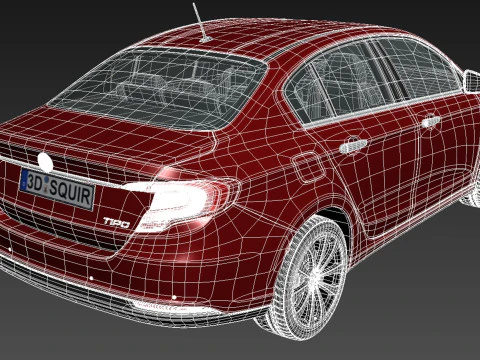 Fiat Tipo 2016 3D Model
