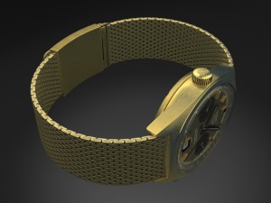 Tag Heuer Carrera 1158 Watch 3D Model