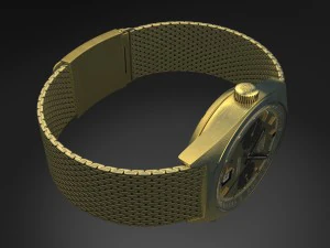 Tag Heuer Carrera 1158 Watch 3D Model