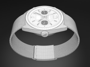Tag Heuer Carrera 1158 Watch 3D Model