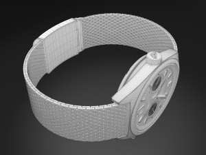 Tag Heuer Carrera 1158 Watch 3D Model