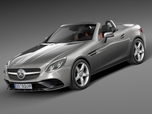 Mercedes-Benz SLC 2017 Model 3D