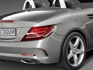 Mercedes-Benz SLC 2017 3D Model