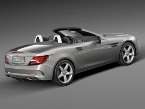 Mercedes-Benz SLC 2017 3D Model