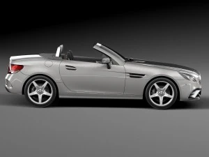 Mercedes-Benz SLC 2017 3D Model