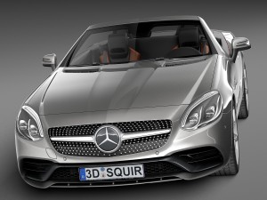 Mercedes-Benz SLC 2017 Modelo 3D