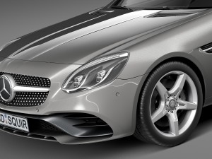 Mercedes-Benz SLC 2017 Modelo 3D