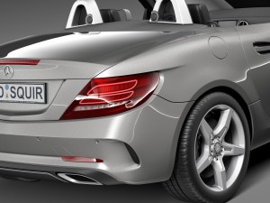 Mercedes-Benz SLC 2017 Modelo 3D
