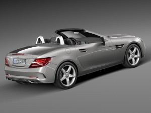 Mercedes-Benz SLC 2017 Modelo 3D