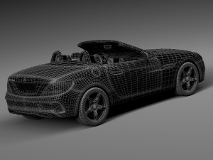Mercedes-Benz SLC 2017 Modelo 3D