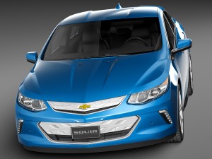 Chevrolet Volt 2016 3D 模型