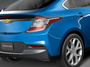 Chevrolet Volt 2016 3D 模型