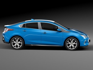 Chevrolet Volt 2016 3D 模型