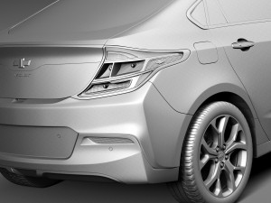 Chevrolet Volt 2016 3D 模型