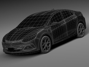 Chevrolet Volt 2016 3D 模型