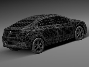 Chevrolet Volt 2016 3D 模型