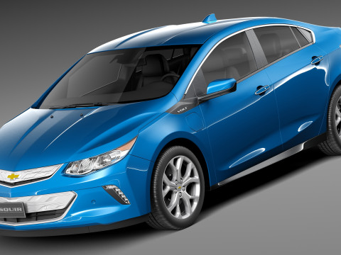Chevrolet Volt 2016 3D 모델