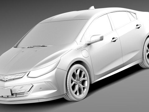 Chevrolet Volt 2016 3D Model