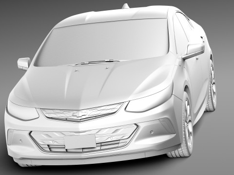 Chevrolet Volt 2016 3D Model