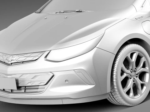 Chevrolet Volt 2016 3D Model