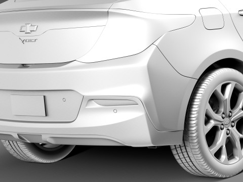 Chevrolet Volt 2016 3D Model