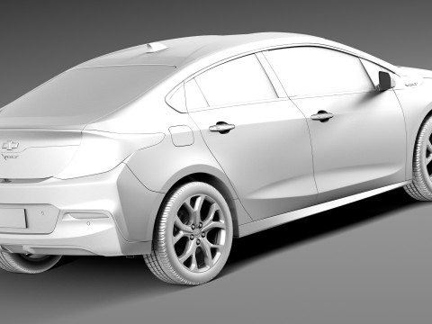 Chevrolet Volt 2016 3D Model