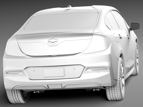 Chevrolet Volt 2016 3D Model
