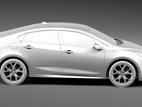 Chevrolet Volt 2016 3D Model