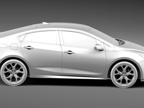 Chevrolet Volt 2016 3D Model