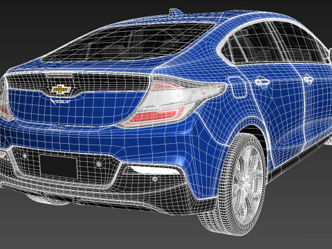 Chevrolet Volt 2016 3D Model