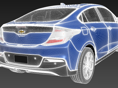 Chevrolet Volt 2016 3D Model
