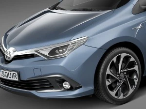 Toyota Auris 2016 3D Model