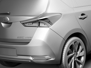 Toyota Auris 2016 Modelo 3D