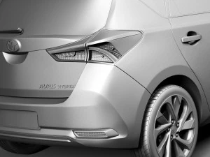 Toyota Auris 2016 3D Model
