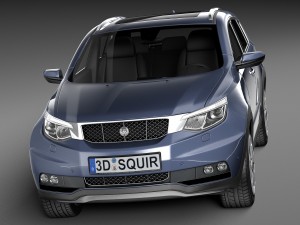 Generic SUV v1 2016 Modello 3D