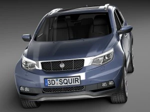 Generic SUV v1 2016 3D Model