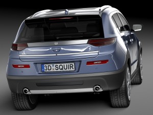 Generic SUV v1 2016 Modello 3D