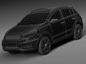 Generic SUV v1 2016 3D Model