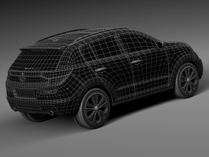 Generic SUV v1 2016 Modello 3D