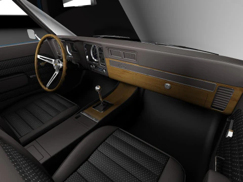 Chevrolet Camaro Z28 Convertible 1967 3D Model