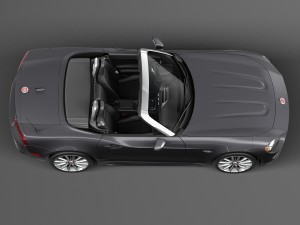 Fiat 124 Spider 2017 3D 모델